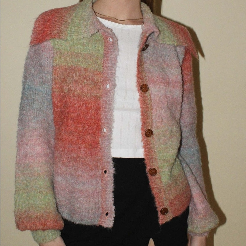 Dusty Knit Find Me Now Label Sweater